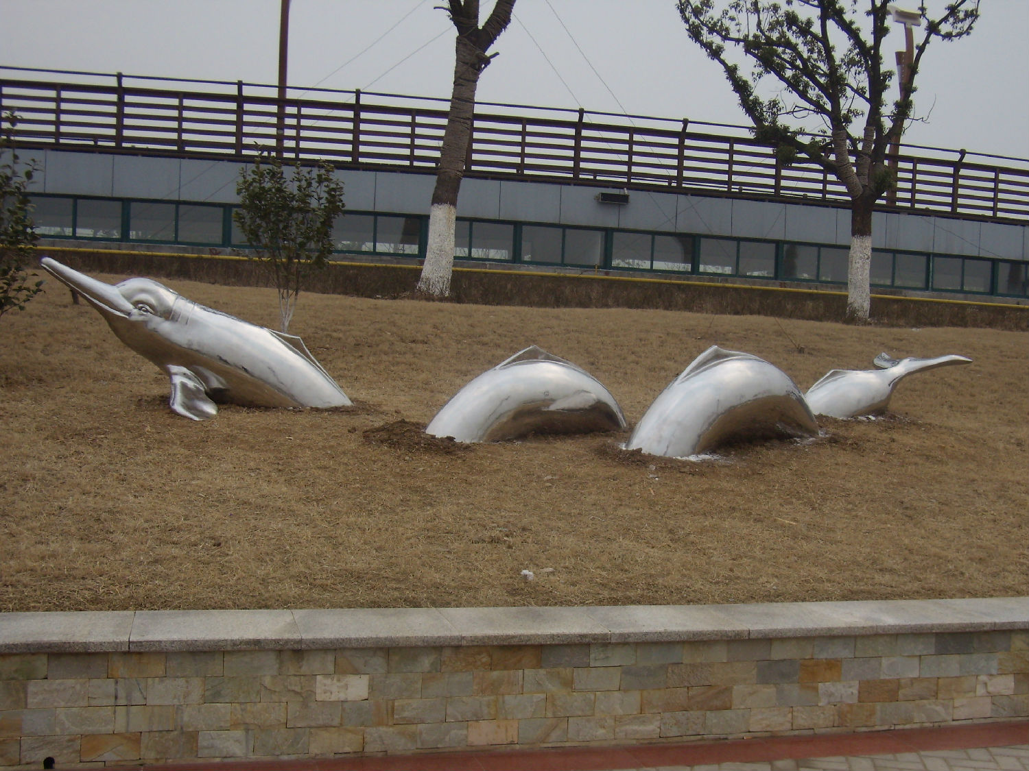 芜湖滨江花园雕塑景观工程-华派雕塑设计制作