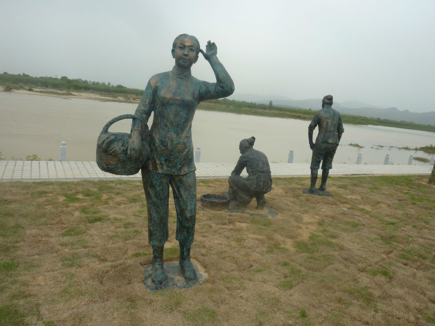 安徽潜水河雕塑景观工程-人物雕塑为主