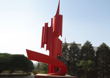 《升腾》-合肥炮兵学院雕塑