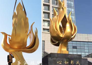 《心如彩凤》-监狱主题性雕塑  安徽华派雕塑
